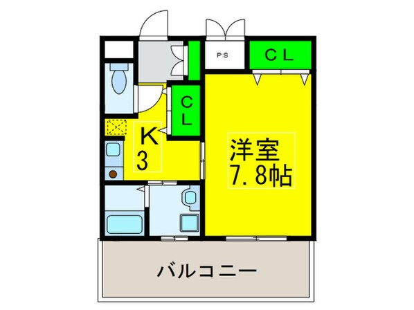 ラシ－ヌ御崎の物件間取画像